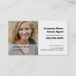 Personalised Photograph, Realtor, Estate Agent Business Card
