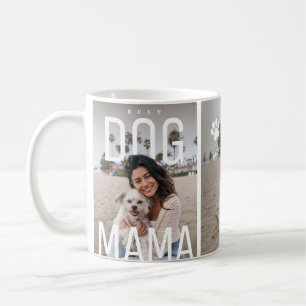 Personalised PhotoPop Best Dog Mum 2 Photo Coffee Mug