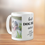Personalised Photos Best Dog Mum Coffee Mug<br><div class="desc">Celebrate the best dog mum ever on Mother's Day,  Christmas or her birthday with this personalised mug. You can easily add two photos of her dog(s) and add name(s) and the year.</div>
