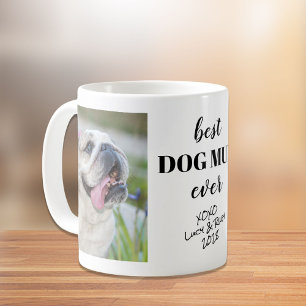 Personalised Photos Best Dog Mum Coffee Mug