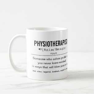 Personalised Physiotherapist Funny Coffee Mug