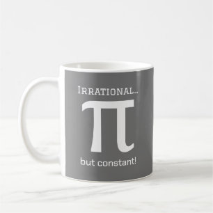 Personalised Pi Symbol, Math Lover Coffee Mug