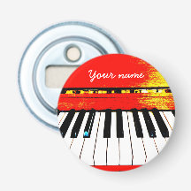 Personalised Piano Keys Bottle Opener