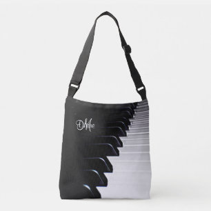 Personalised Piano Music Tote Bag