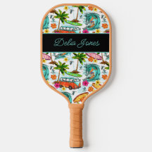 Personalised pickle ball paddle