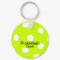 Personalised Pickleball Coach Yellow keychain 