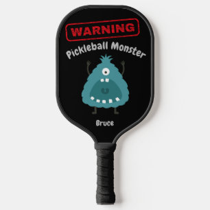 Personalised Pickleball Monster Pickleball Paddle