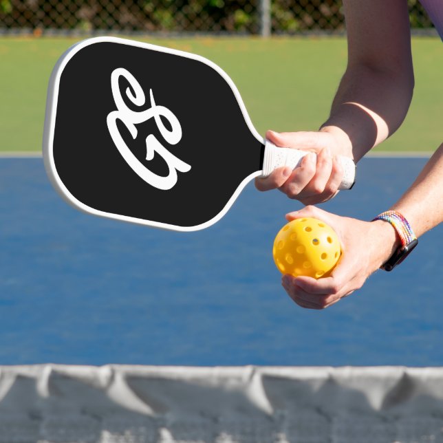 Personalised Pickleball Paddle with name initials (Insitu)