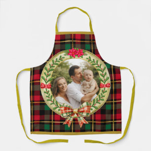 Personalised Picture Frame and Christmas Wreath Apron
