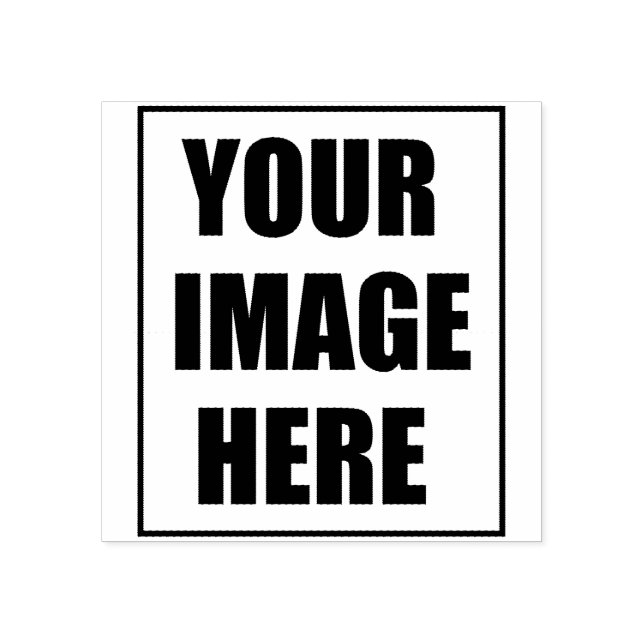 Personalised Picture Rubber Stamp (Imprint)