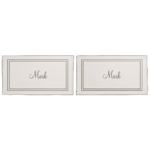Personalised pillow case