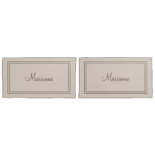 Personalised pillow case