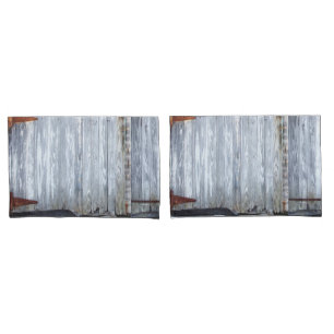 Personalised Pillow Cases White Wash Wood Barn Doo