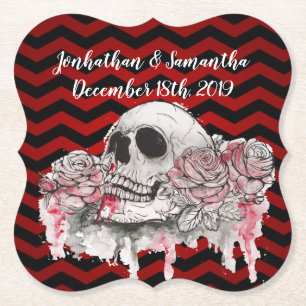 Personalised Pillow Paper Coaster