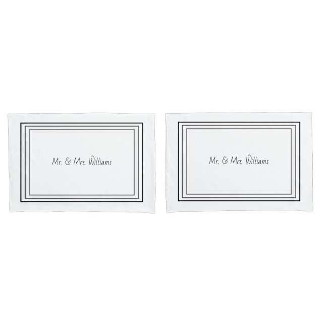 Personalised Pillowcase set (Front-Set)