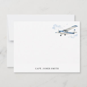 Personalised Pilot Aviation Card