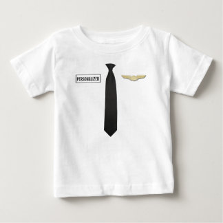 Personalised Pilot Shirt, Aviation Kids Clothing Baby T-Shirt