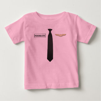 Personalised Pilot Shirt, Aviation Kids Clothing Baby T-Shirt