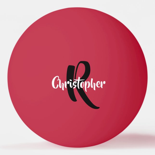 Personalised Ping Pong Ball (Front)