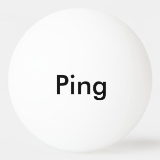 Personalised Ping Pong Ball