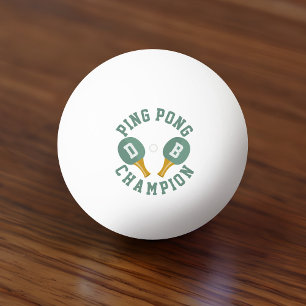 Personalised Ping Pong Champion Ping Pong Ball