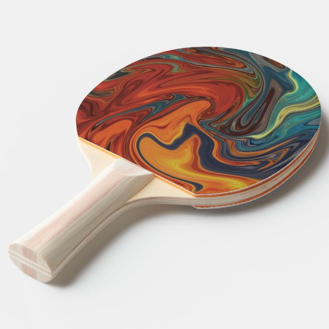 Personalised Ping Pong Paddles: Your Name Here  Paddle (Front Angle)