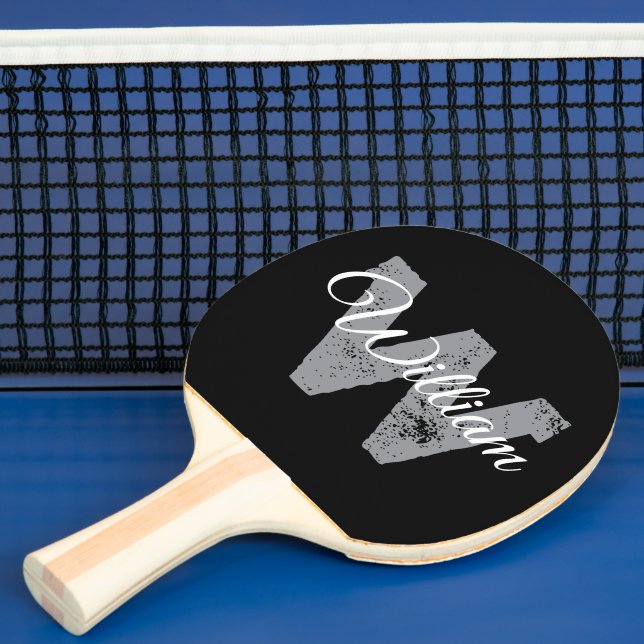 Personalised ping pong padle Gift Paddle (Insitu)