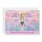 Personalised pink blonde fairy birthday