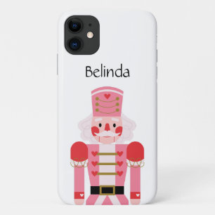 Personalised Pink Christmas Nutcracker Case-Mate iPhone Case