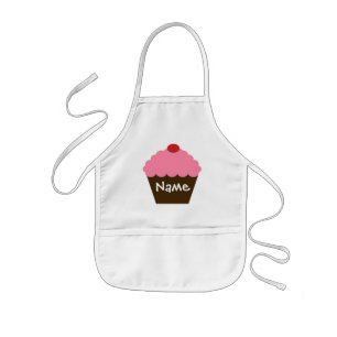 Personalised Pink Cupcake Apron