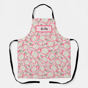 Personalised Pink Dragon fruit Le Chef Apron