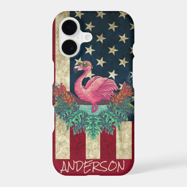 Personalised Pink Flamingo  (Back)