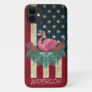 Personalised Pink Flamingo  Case-Mate iPhone Case