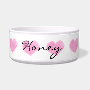 Personalised Pink Hearts