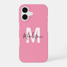 Personalised Pink Monogram