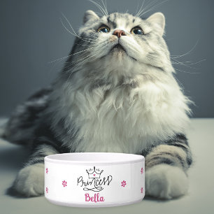 Personalised Pink Princess Cat