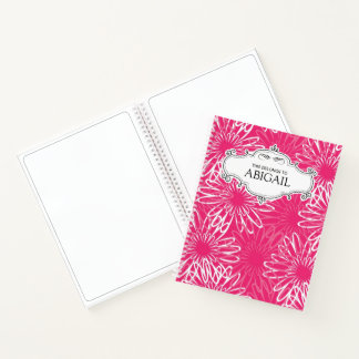 Personalised Pink Sketch Book