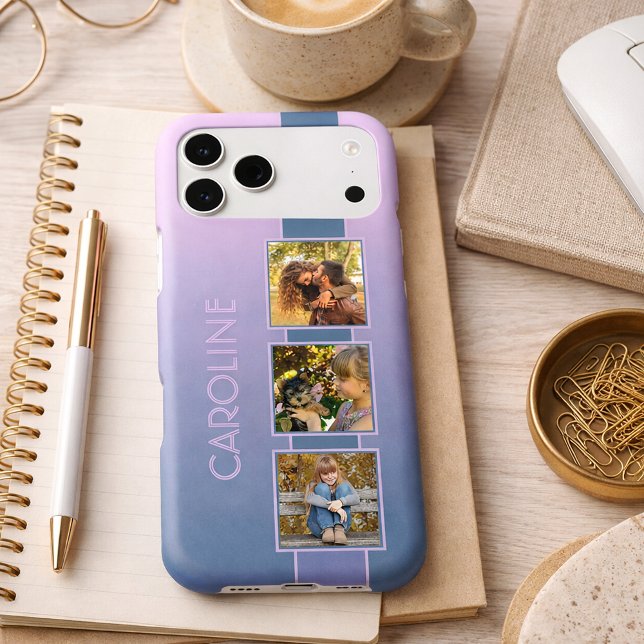 Personalised Pink Violet Purple Blue Photo (Creator Uploaded)