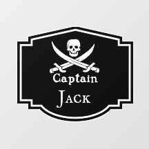 Personalised Pirate Captain