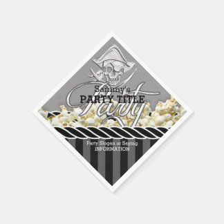 Personalised Pirate Day Party Napkin