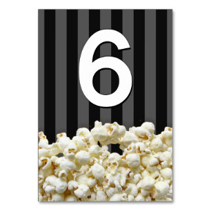 Personalised Pirate Party Table Number