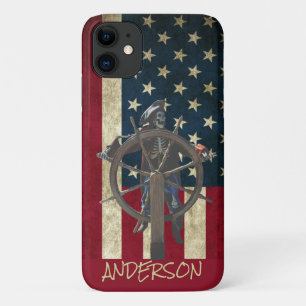 Personalised Pirate Ship Skeleton  Case-Mate iPhone Case