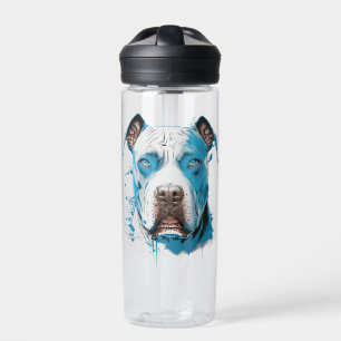 Personalised Pitbull Dad Water Bottle