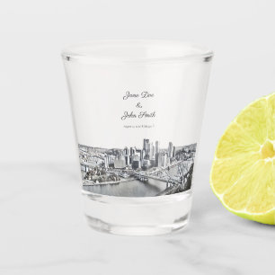 Personalised Pittsburgh Shot Glass