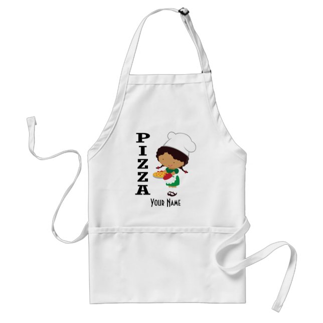 Personalised Pizza Kitchen Apron gift (Front)