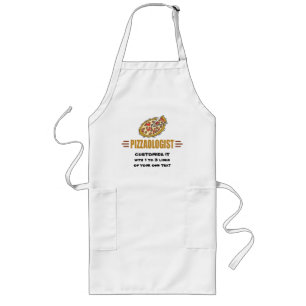 Personalised Pizza Long Apron