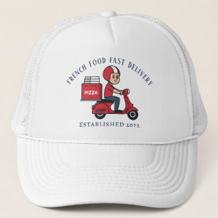 Personalised Pizza Lover Trucker Hat 