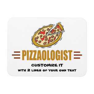 Personalised Pizza Magnet