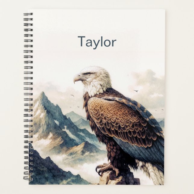Personalised Planner, Eagle Planner (Front)