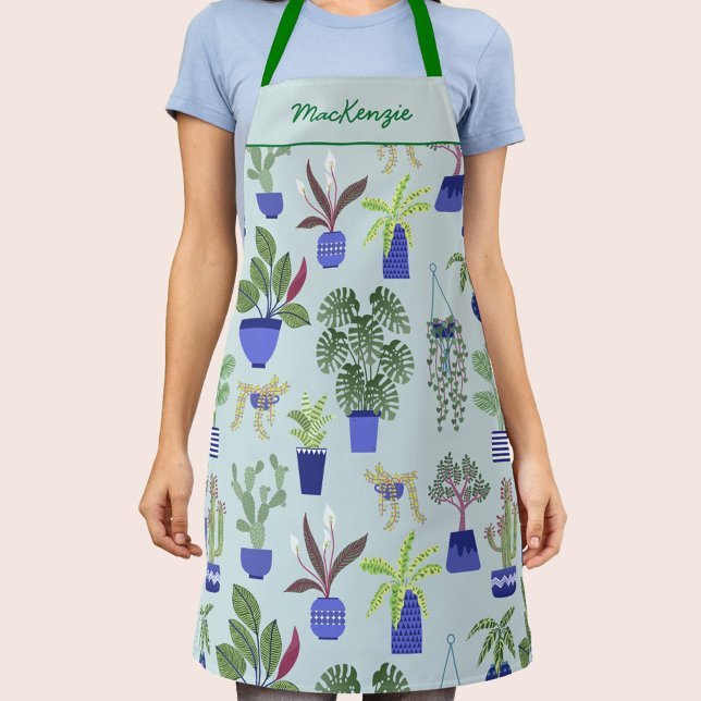 Personalised Plant Gardening Apron (Creator Uploaded)